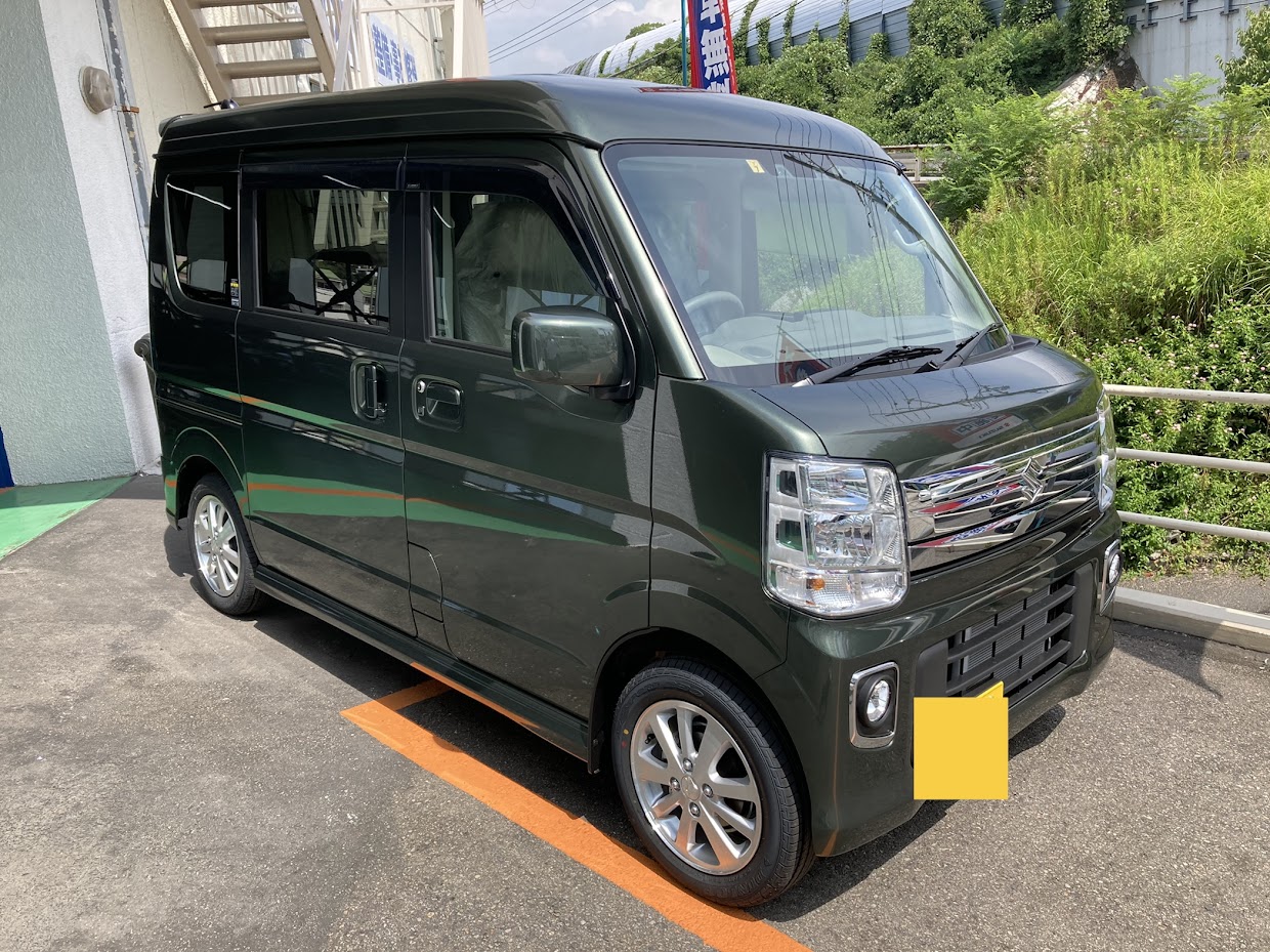 新車　スズキエブリイワゴン　納車いたしました